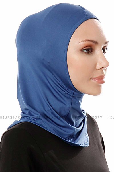 Pinar - Hijab Sport Azul - Ecardin