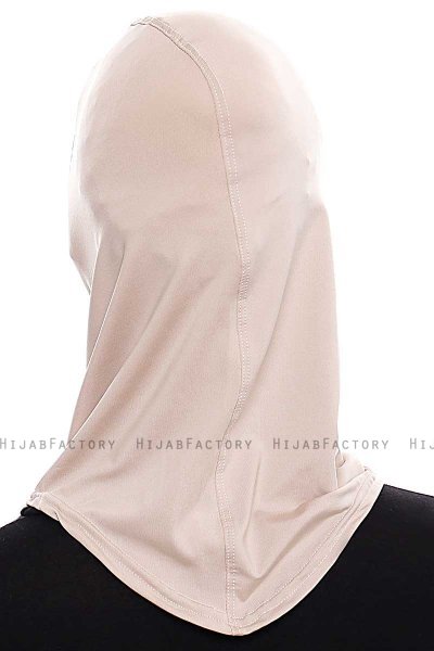 Pinar - Hijab Sport Taupe Claro - Ecardin