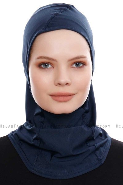Pinar - Hijab Sport Azul Marino - Ecardin