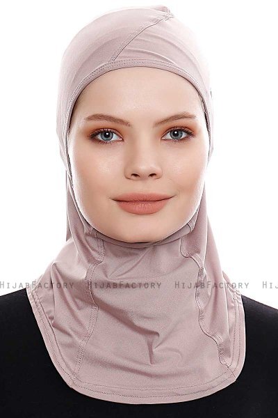 Pinar - Hijab Sport Piedra Gris - Ecardin