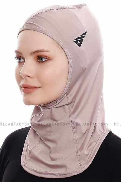 Pinar - Hijab Sport Piedra Gris - Ecardin