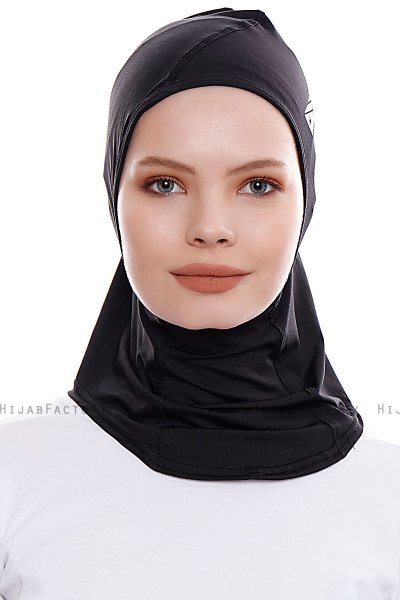 Pinar - Hijab Sport Negro - Ecardin