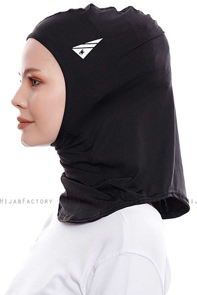 Pinar - Hijab Sport Negro - Ecardin