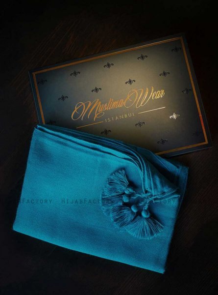 Queen Petrolgrön Hijab Sjal Muslima Wear 310106b