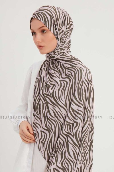 Hafiz - Hijab Estampada Beige