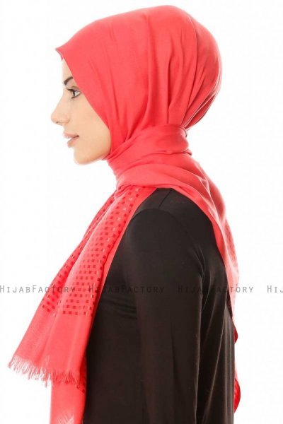 Reyhan - Hijab Frambuesa Rojo - Özsoy