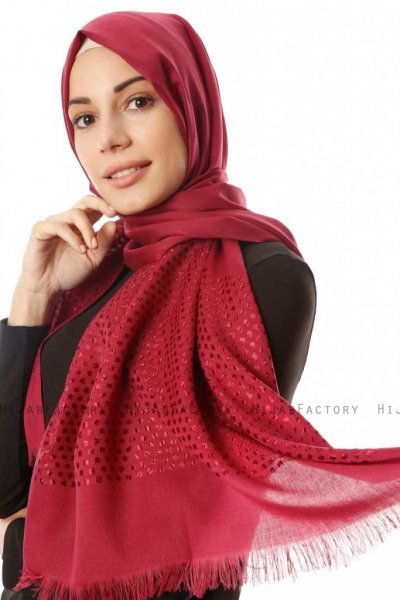 Reyhan - Hijab Fucsia Oscuro - Özsoy