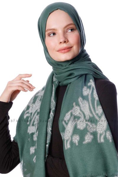Roshan - Hijab Verde Oscuro - Özsoy