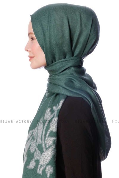 Roshan - Hijab Verde Oscuro - Özsoy