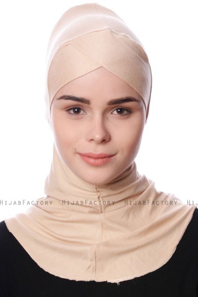 Safiye - Pañuelo Ninja Beige - Ecardin