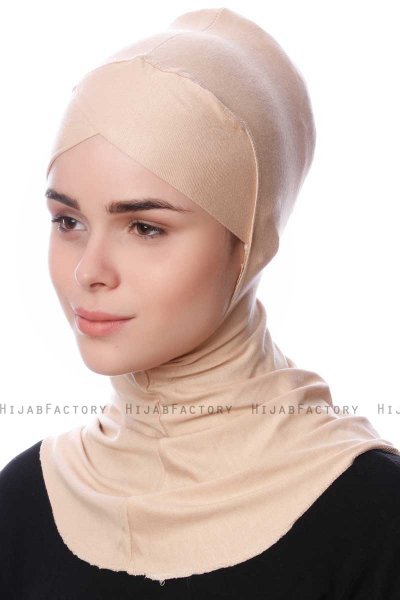 Safiye - Pañuelo Ninja Beige - Ecardin