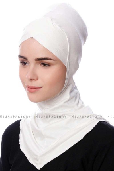 Safiye - Pañuelo Ninja Crema - Ecardin