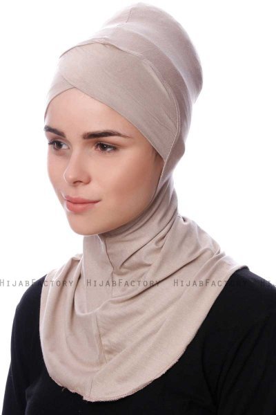 Safiye - Pañuelo Ninja Taupe Claro - Ecardin