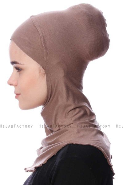 Safiye - Pañuelo Ninja Taupe Oscuro - Ecardin