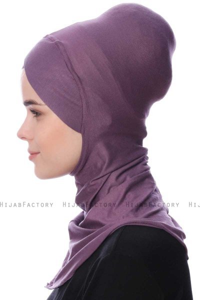 Safiye - Pañuelo Ninja Morado Oscuro - Ecardin