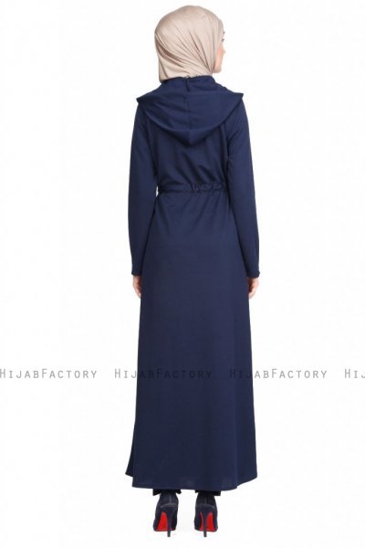 Saira Marinblå Abaya Miss Halima 280366f