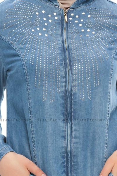 Sana Denim Klänning Med Hood Neways 280384d