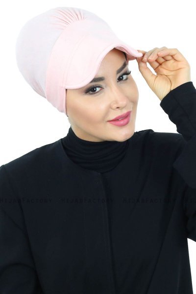 Sandra - Turbante De Algodón Rosa De Antaño - Ayse Turban