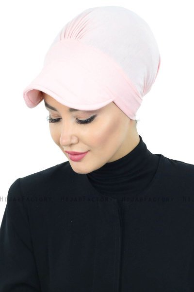 Sandra - Turbante De Algodón Rosa De Antaño - Ayse Turban