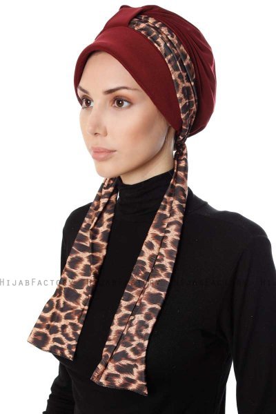 Sanem - Turbante Burdeos