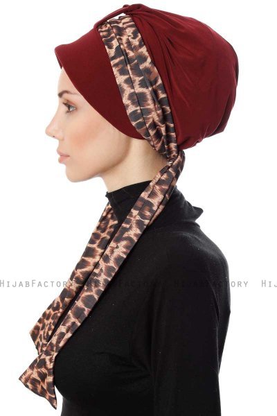 Sanem - Turbante Burdeos