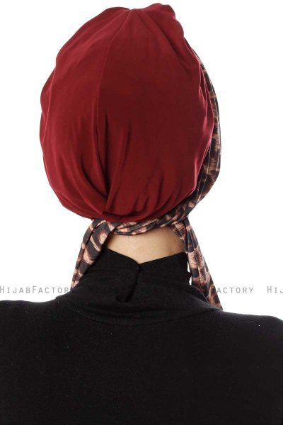 Sanem - Turbante Burdeos
