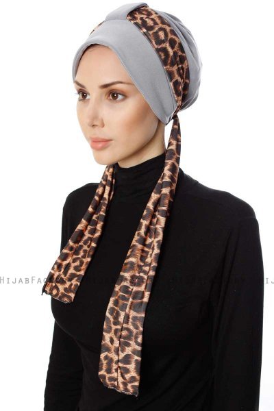 Sanem - Turbante Gris