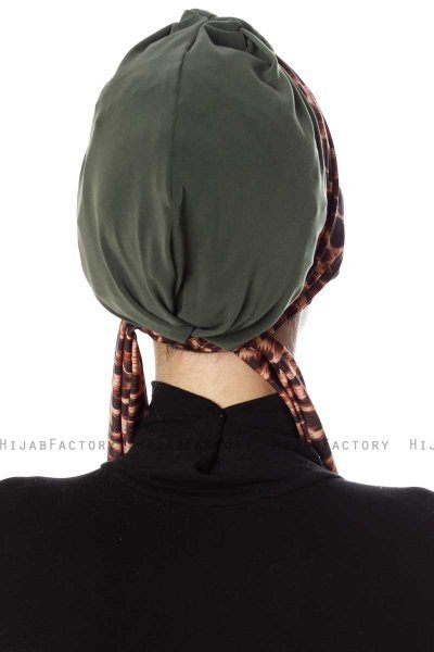 Sanem - Turbante Caqui