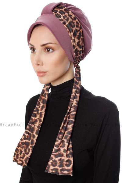 Sanem - Turbante Rosa Oscuro