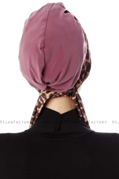 Sanem - Turbante Rosa Oscuro