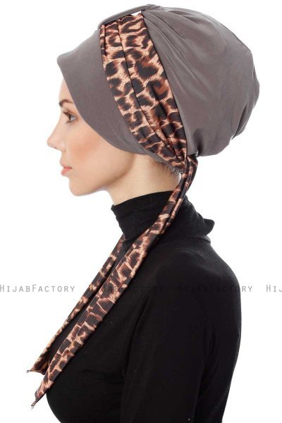Sanem - Turbante Taupe
