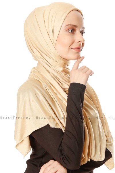 Seda - Hijab Jersey Amarillo - Ecardin