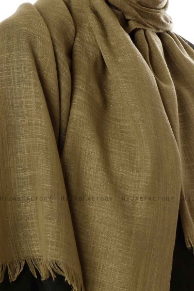 Selma - Hijab Caqui Claro - Gülsoy