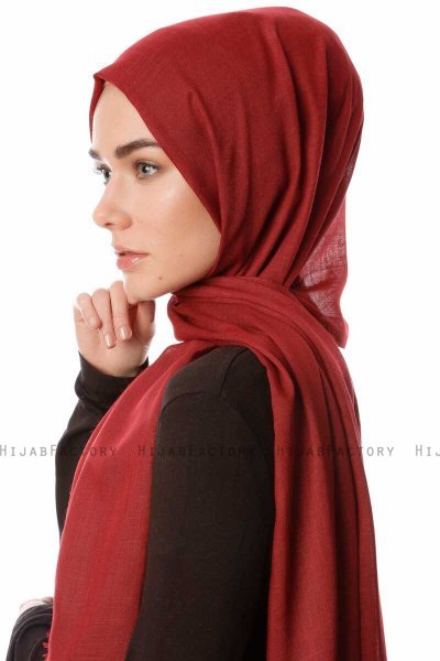 Selma - Hijab Burdeos Oscuro - Gülsoy