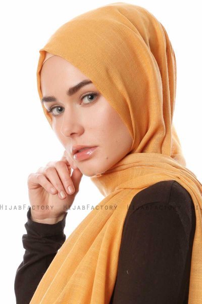 Selma - Hijab Gold Oscuro- Gülsoy