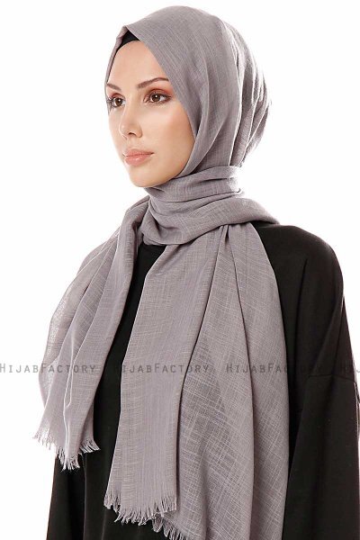 Selma - Hijab Gris Oscuro - Gülsoy