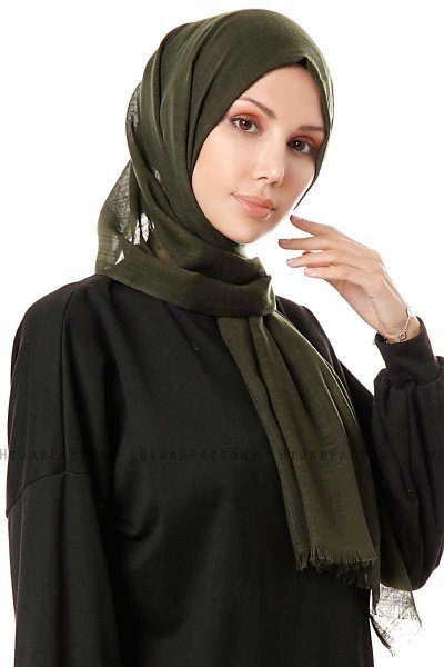 Selma - Hijab Verde Oscuro - Gülsoy