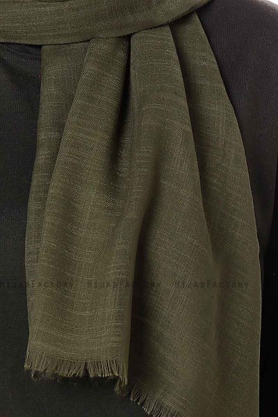 Selma - Hijab Verde Oscuro - Gülsoy