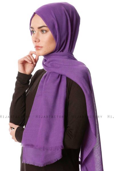 Selma - Hijab Morado Oscuro - Gülsoy