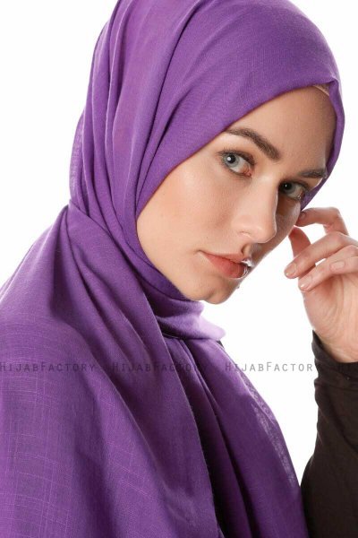 Selma - Hijab Morado Oscuro - Gülsoy