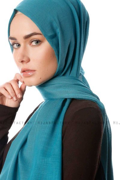 Selma - Hijab Petrol Verde - Gülsoy