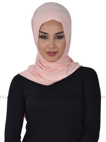 Sofia - Hijab De Algodón Práctico Rosa De Antaño