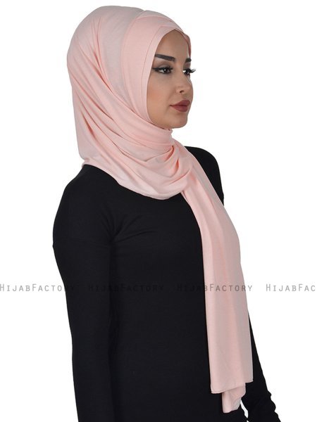 Sofia - Hijab De Algodón Práctico Rosa De Antaño