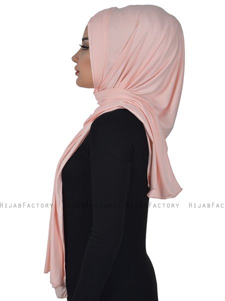 Sofia - Hijab De Algodón Práctico Rosa De Antaño