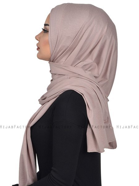 Sofia - Hijab De Algodón Práctico Taupe
