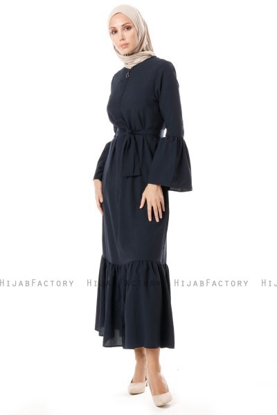 Soraya - Abaya Azul Marino - Miss Cazibe