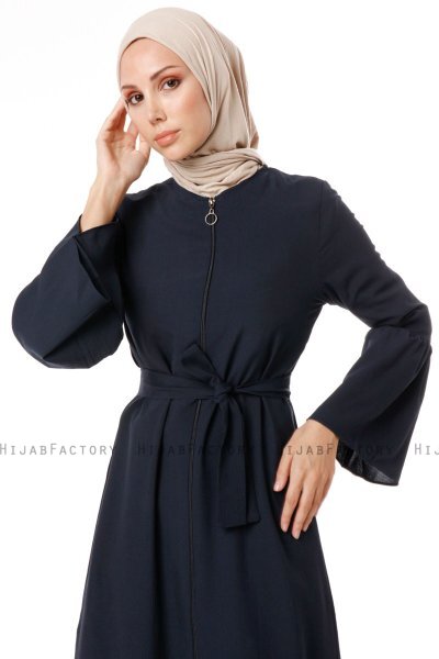Soraya - Abaya Azul Marino - Miss Cazibe