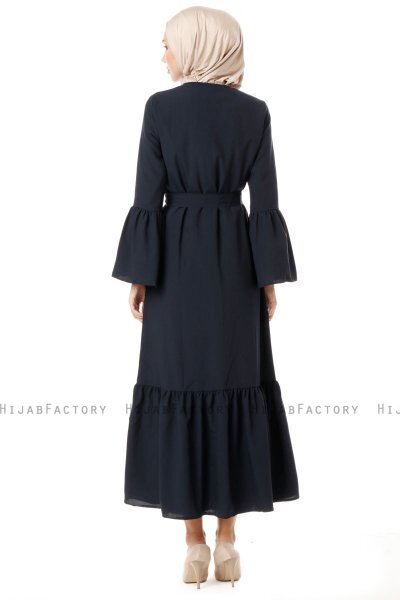 Soraya - Abaya Azul Marino - Miss Cazibe