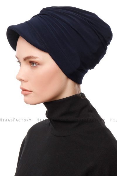 Sumeyye - Turbante Azul Marino