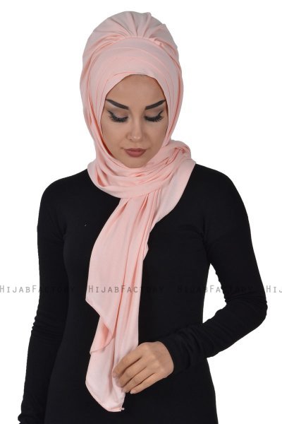 Tamara - Hijab De Algodón Práctico Rosa De Antaño